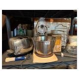 SUNBEAM MIXMASTER MIXER, CHROME HEAD, W/