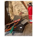 FIRST ALERT FIRE EXTINGUISHER, METAL GRILL