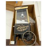 OLD FASHIONED MOVIE TIME POPCORN MAKER, ELECTRIC,