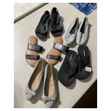 ASSORTED FOOTWEAR, INCLUDES CROCS SANDALS, JOE