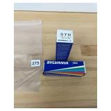 SYLVANIA TUNGSTEN HALOGEN PROJECTOR LAMPS, DYH,