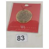 WENDELL AUGUST METAL ORNAMENT, PUPPIES FOR