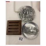 WENDELL AUGUST FORGE HAND-HAMMERED ALUMINUM