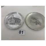WENDELL AUGUST FORGE ALUMINUM PLATES,
