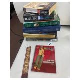 ASSORTED FICTION HARDCOVER AND SOFTCOVER BOOKS,