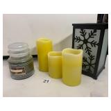 YANKEE CANDLE AUTUMN LODGE JAR CANDLE, PARTYLITE