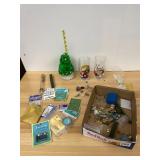 ASSORTED CRAFT SUPPLIES, INCLUDES BEADING