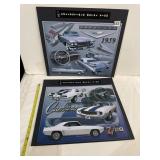 COLLECTIBLE METAL SIGNS, 1959 CADILLAC ELDORADO,