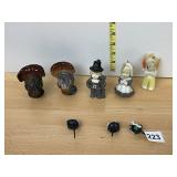 ASSORTED THANKSGIVING FIGURAL CANDLES, INCLUDES