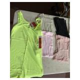 ASSORTED LADIES TANK TOPS, INCLUDES NO BOUNDARIES