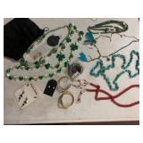 ASSORTED FASHION JEWELRY, INCLUDES BEADED