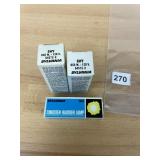 SYLVANIA TUNGSTEN HALOGEN LAMPS, DWY, 650W, 120V,