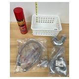 PLUMBING COMPONENTS, INCLUDES SEMI-CAST P TRAP,
