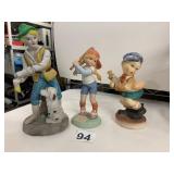 ENESCO PORCELAIN FIGURINES, INCLUDES THE
