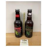 BUDWEISER BEER BOTTLES, CINCO 2000 AND MARDI GRAS