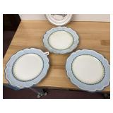 LENOX PROVENCAL SKY DINNER PLATES, A&H CERAMICS