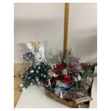 DARICE HOLIDAY DECORATIONS, INCLUDES ANGEL TREE