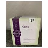 SCENTSY FULL-SIZE WARMER, CREAM FINISH, INCLUDES