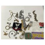 ASSORTED JEWELRY, WATCHES, AND COLLECTIBLES,