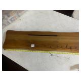 HOBBY LOBBY WOODEN BATH TRAY, NATURAL FINISH,