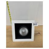 ADVANCE E-VISION RECESSED HID LUMINAIRE, WHITE
