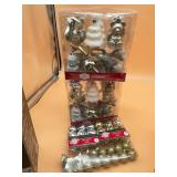 HOLIDAY TIME SHATTERPROOF ORNAMENTS, CHRISTMAS