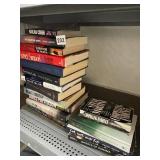 ASSORTED FICTION AND NON-FICTION HARDCOVER BOOKS,