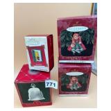 HALLMARK KEEPSAKE ORNAMENTS, INCLUDES LITTLE RED