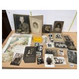 ASSORTED PHOTOGRAPHS, BAPTISM CERTIFICATE,
