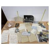 ASSORTED PERSONAL CORRESPONDENCE, HANDWRITTEN