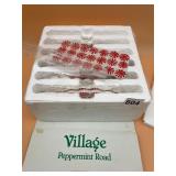 DEPARTMENT 56 VILLAGE PEPPERMINT ROAD, 12 CURVED