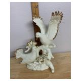 FORMALITIES BY BAUM BROS PORCELAIN DOVE FIGURINE,