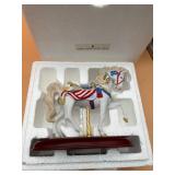 LENOX PRIDE OF AMERICA CAROUSEL HORSE, FINE