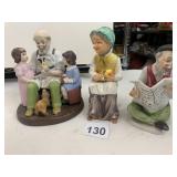 STERLING TREASURY PORCELAIN FIGURINES, NORMAN