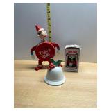 BUFFALO SAVINGS BANK PROMOTIONAL ELF COIN BANK,