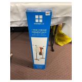 ESSENTIAL HOME 1 ROD CHROME GARMENT RACK,