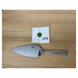 STAINLESS STEEL CAKE SERVER, GIRL SCOUTS ENAMEL