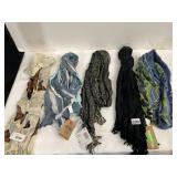 ASSORTED WOMENS SCARVES, INCLUDES DREAM OUT LOUD