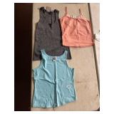 ATHLETIC WORKS TANK, KATHY IRELAND CAMISOLE, NO