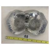 CONTINENTAL SILVERLOOK, METAL SERVING DISH,