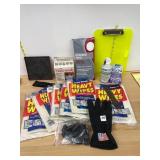 ASSORTED HOUSEHOLD CLEANING SUPPLIES, INCLUDES