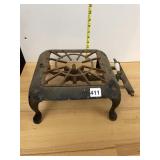 AMERICAN STOVE CO. CAST IRON GAS BURNER, FOUR