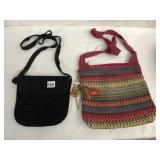 THE SAK CROCHET CROSSBODY BAGS, MULTICOLOR