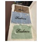 PASHMIRE WRAPS, VISCOSE AND ACRYLIC BLEND,