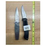 MIN SHENG EAGLE EMBLEM FOLDING KNIFE, USA MARKED