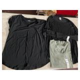 ASSORTED T-SHIRTS, INCLUDES V-NECK AND LONG