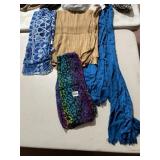 ASSORTED SCARVES, INCLUDES MENTA & LIMON