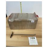 SLAT WALL HOOKS, METAL, 12 IN, QTY 50.