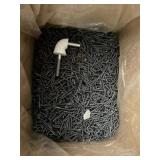 ASSORTED CONSTRUCTION SCREWS, METAL, VARIOUS