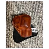 GALCO INTERNATIONAL HOLSTER, MOLDED LEATHER,